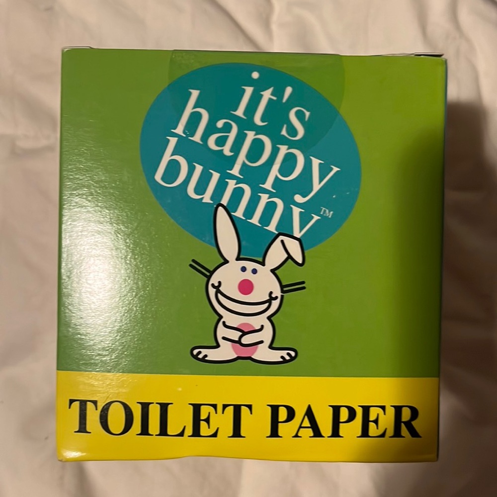 Y2K Vintage it’s Happy Bunny Jim Benton Toilet Paper